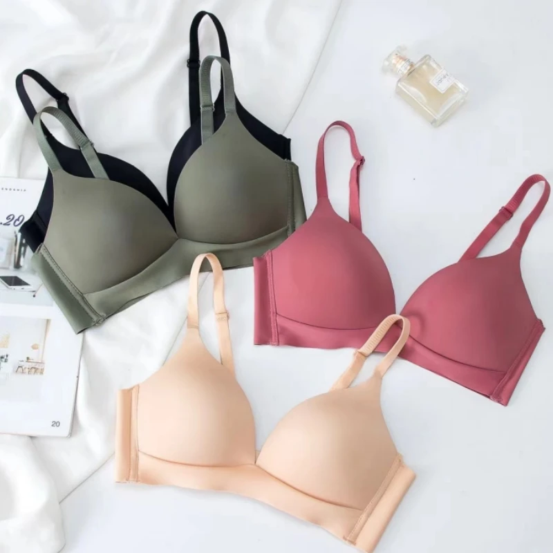 Bralette Wireless Soft - Nahtloser Push-Up-BH im japanischen Stil für