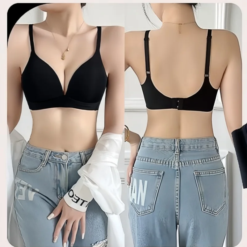 Nahtloser Push-Up-BH im japani – Bralette Wireless Soft Bewertung und Preis